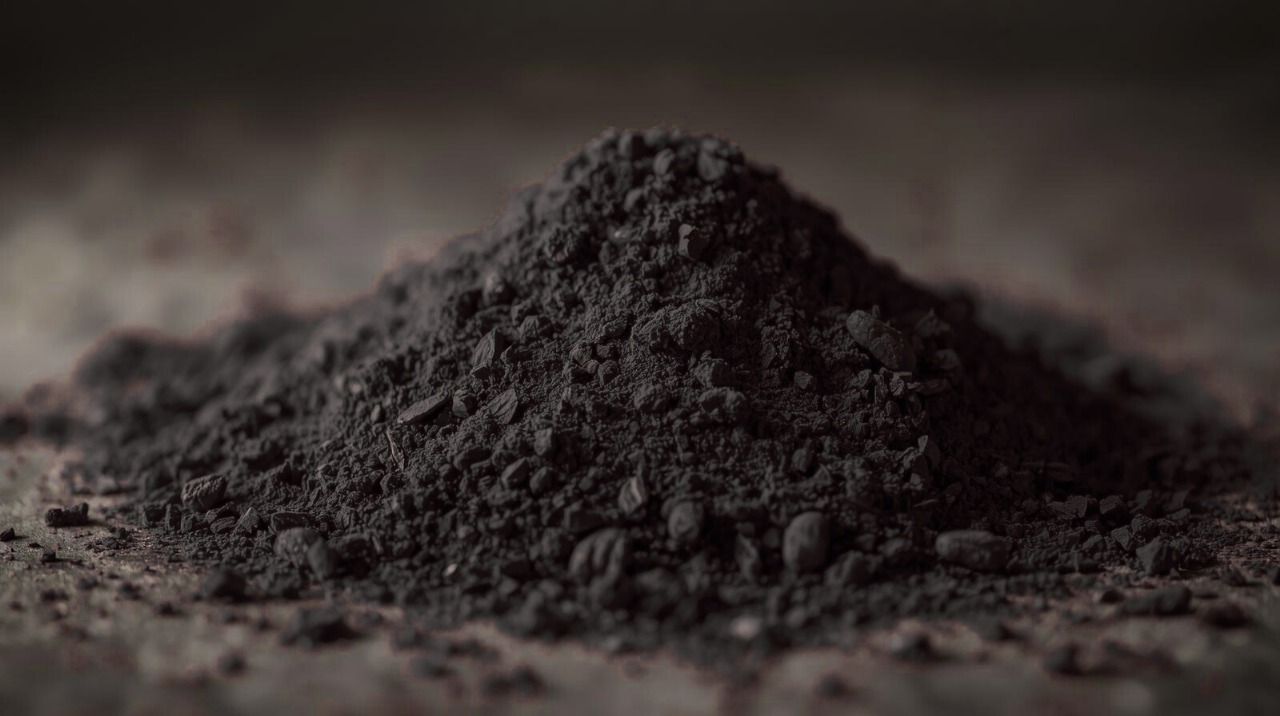 Dark cocoa powder in various shades